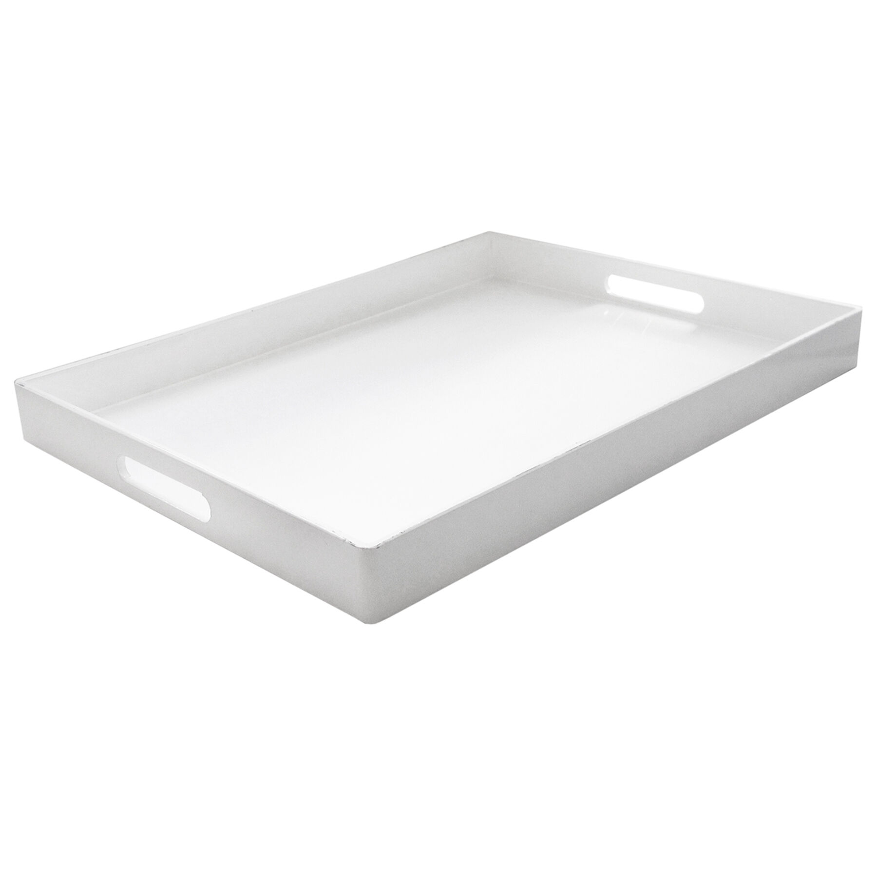 grey lacquer tray