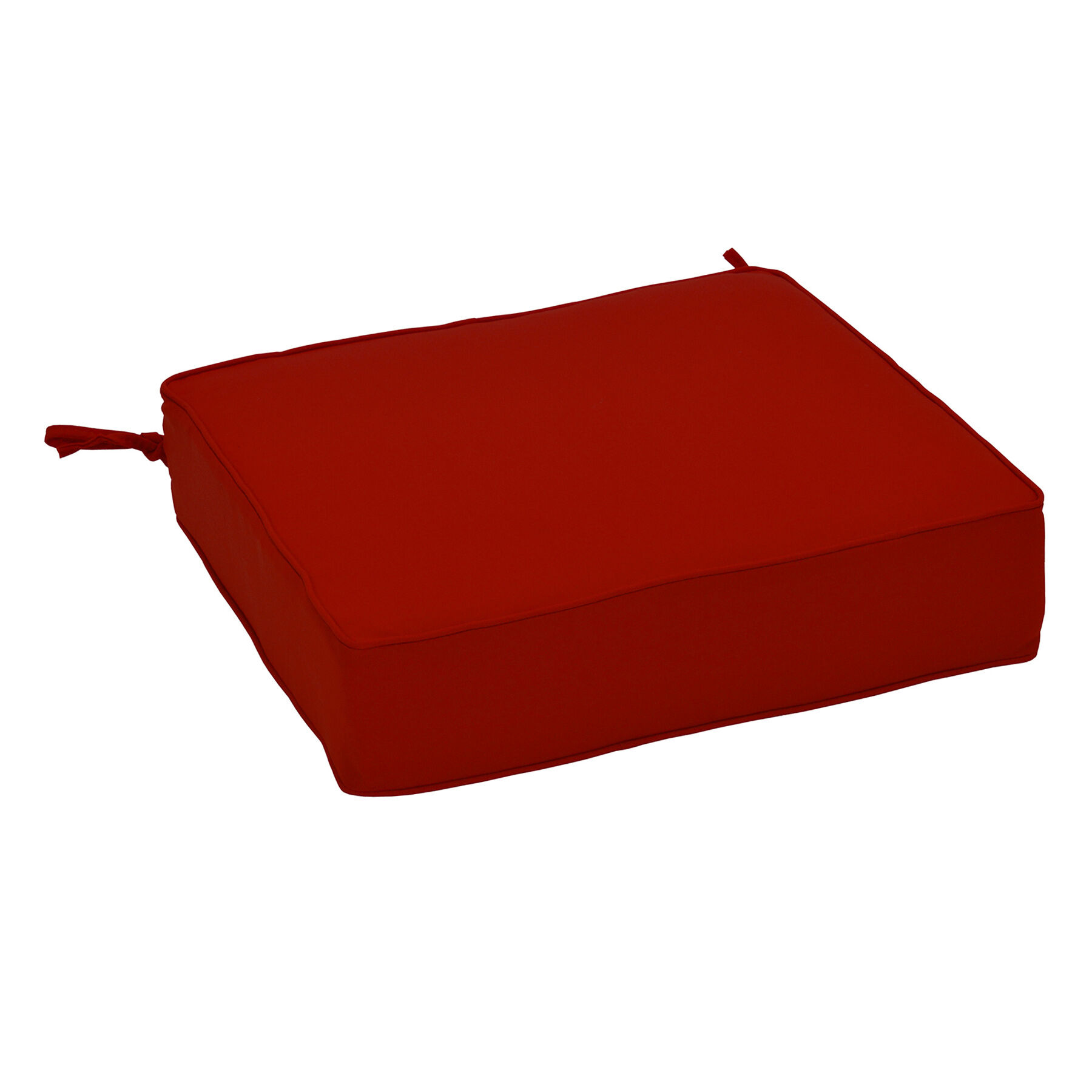 red seat cushions