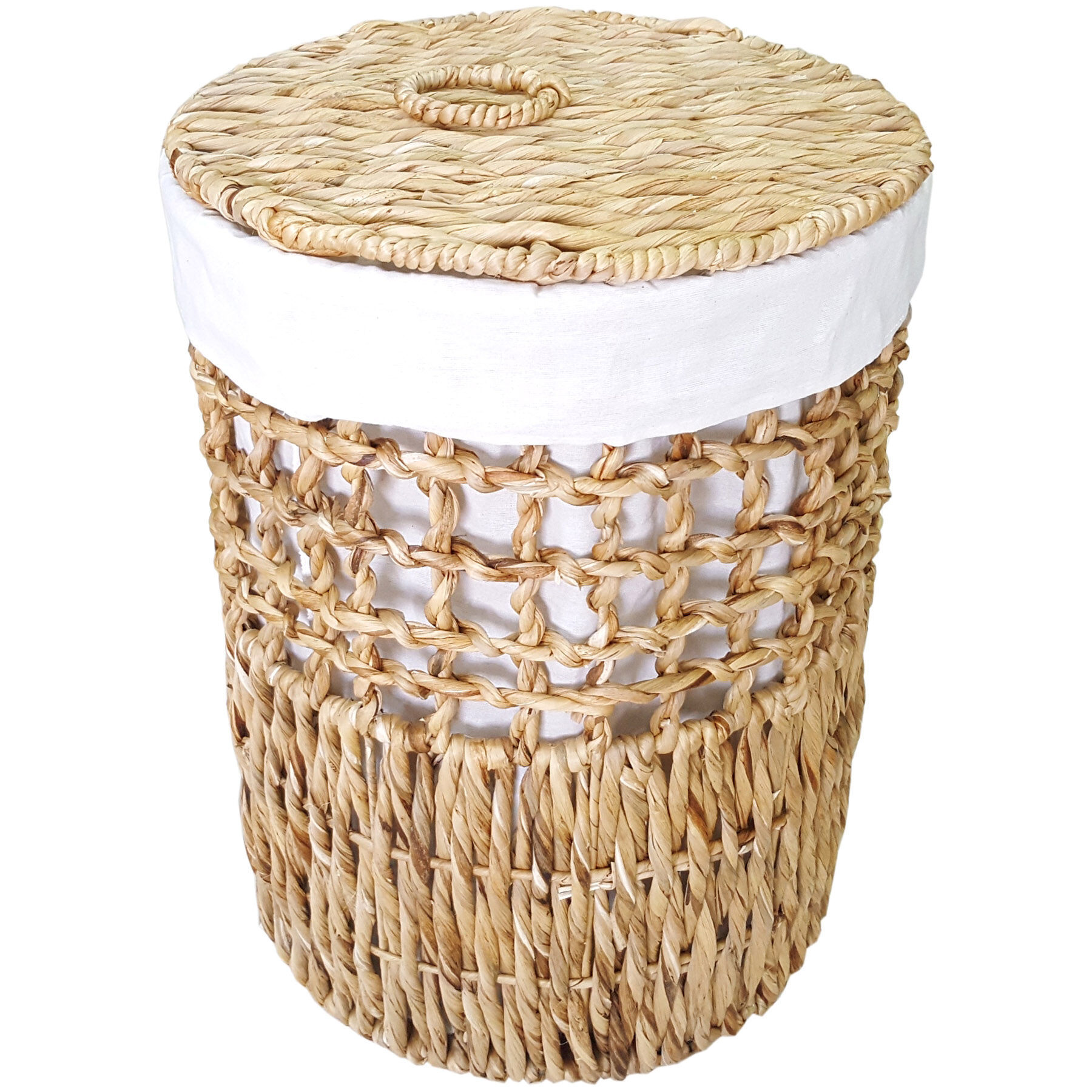 small laundry hamper with lid