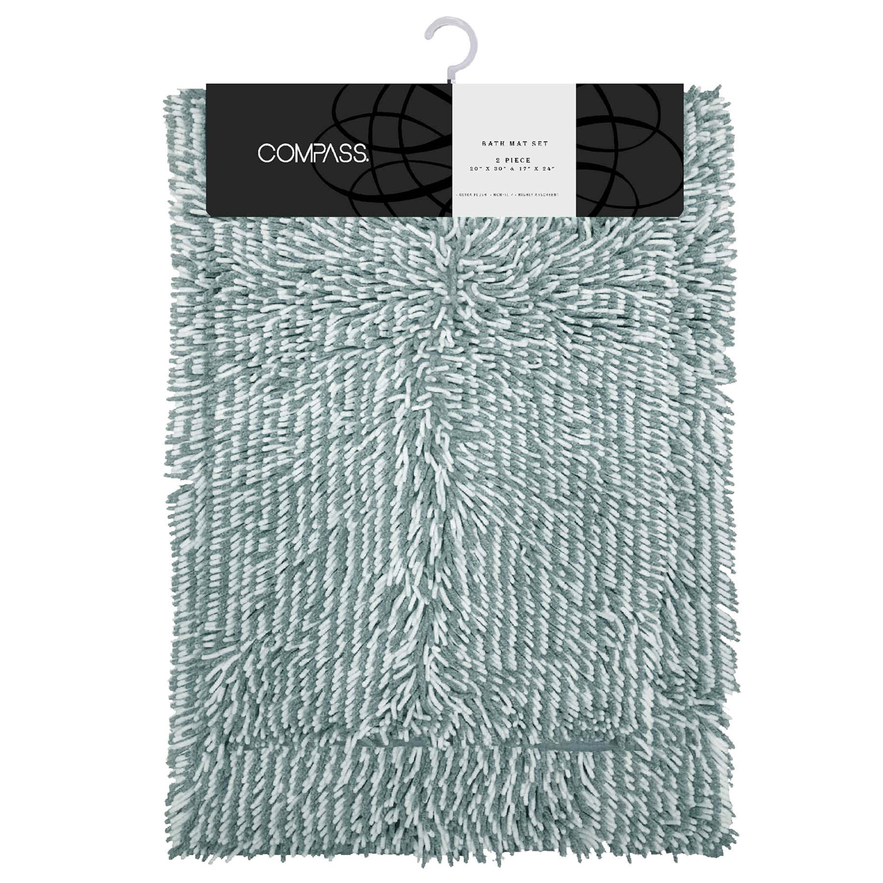 aqua bath mat set