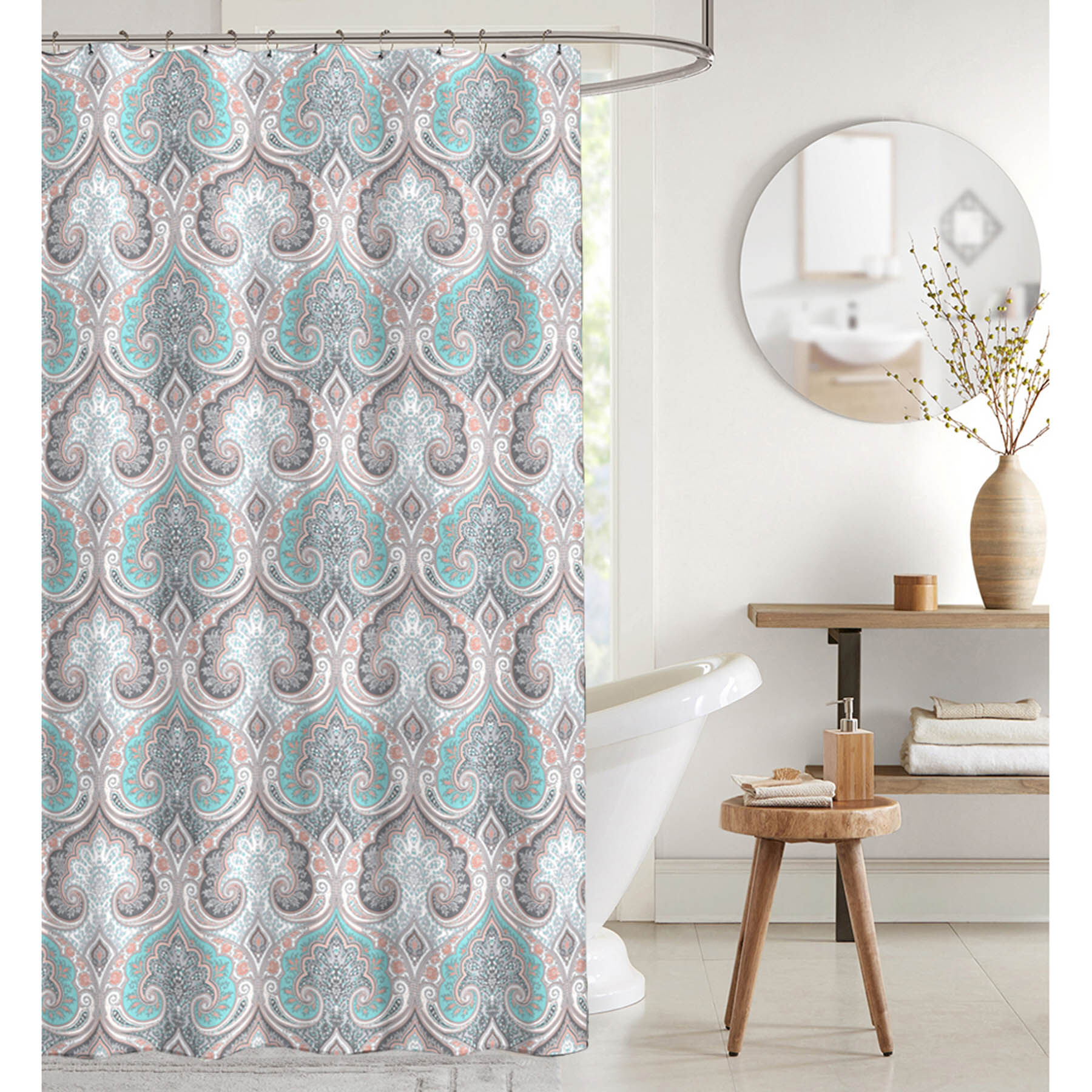 fall shower curtains