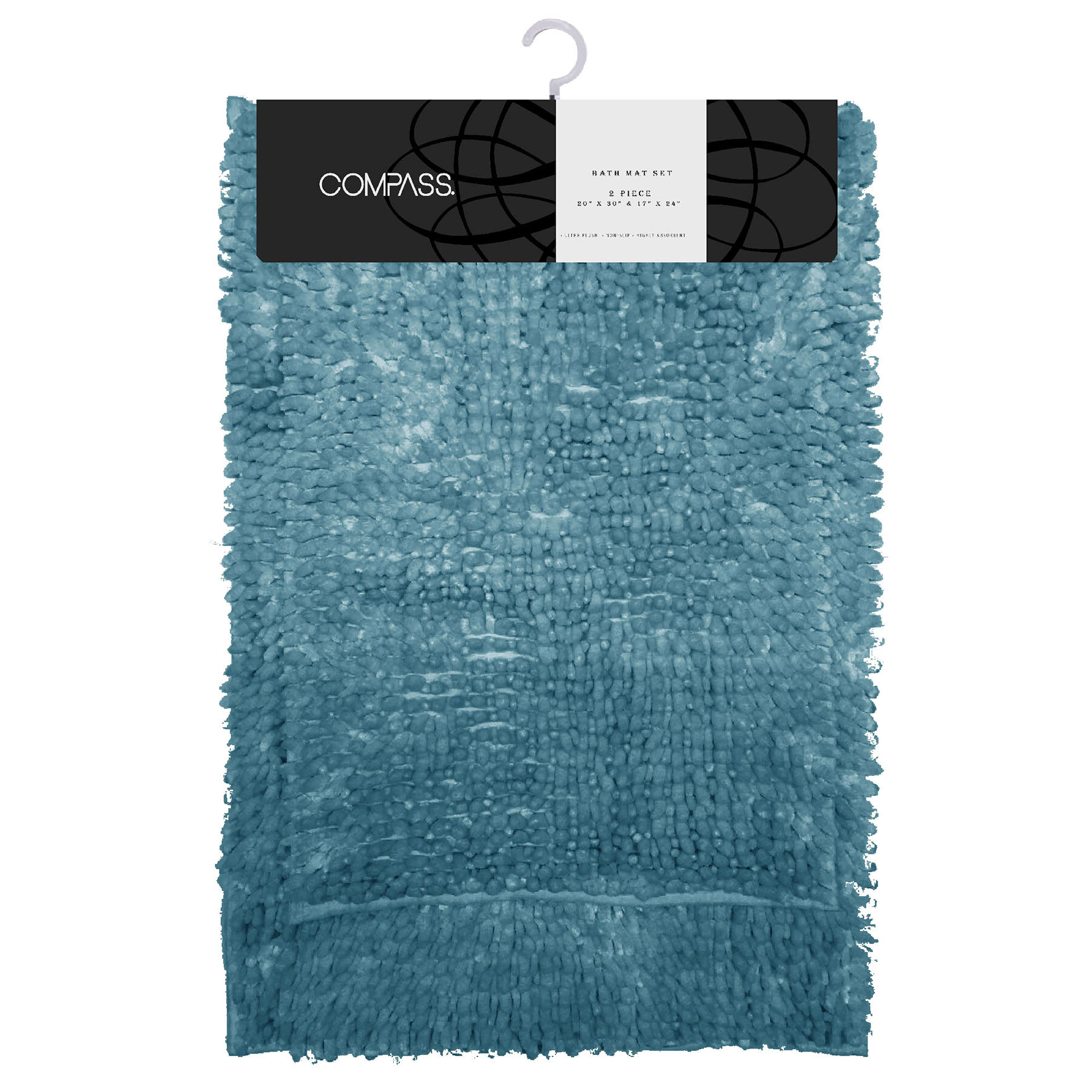 aqua bath mat set